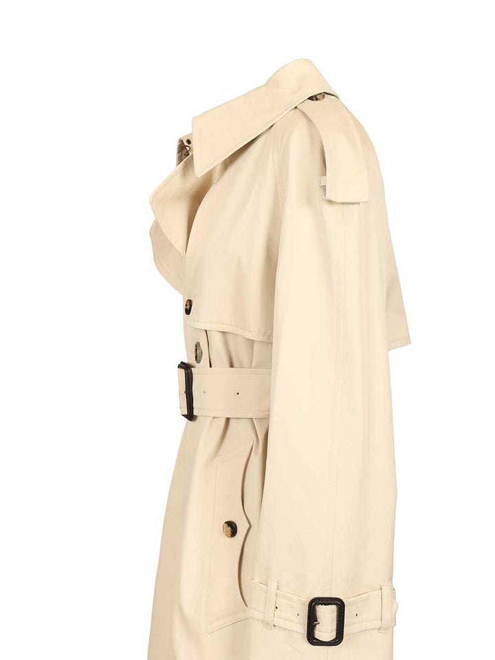 Burberry Fitzrovia Coats - White | e0a86a492e33c550527a97b00e93215e3668abc1