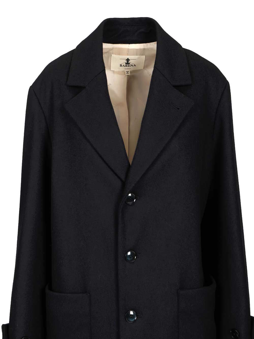 Barena Venezia Zane Caramal Coats - Blue | 63d93ef0bbb142e2a01e4e714c760245b82f7d20