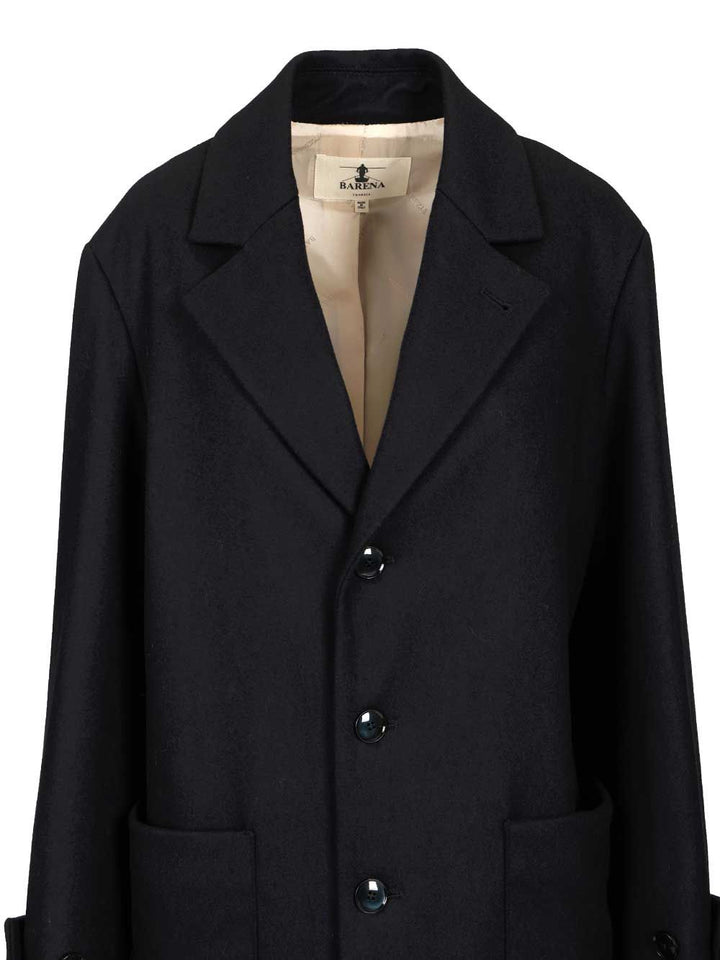 Barena Venezia Zane Caramal Coats - Blue | 63d93ef0bbb142e2a01e4e714c760245b82f7d20