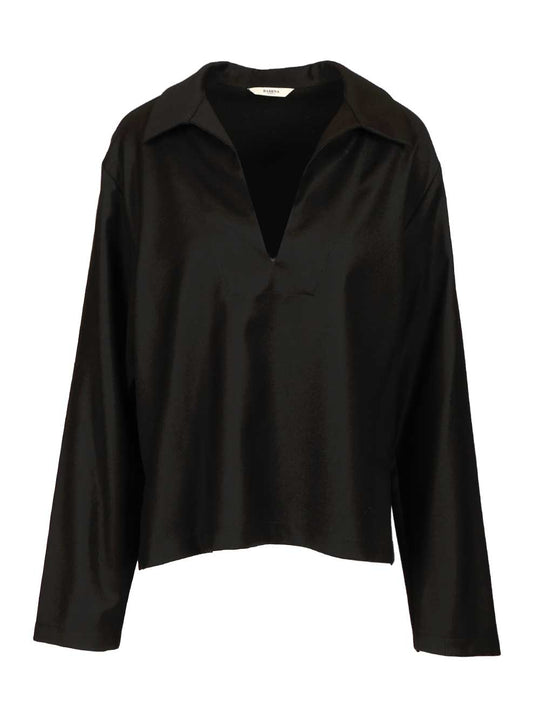 Eddi Flan Tops Black