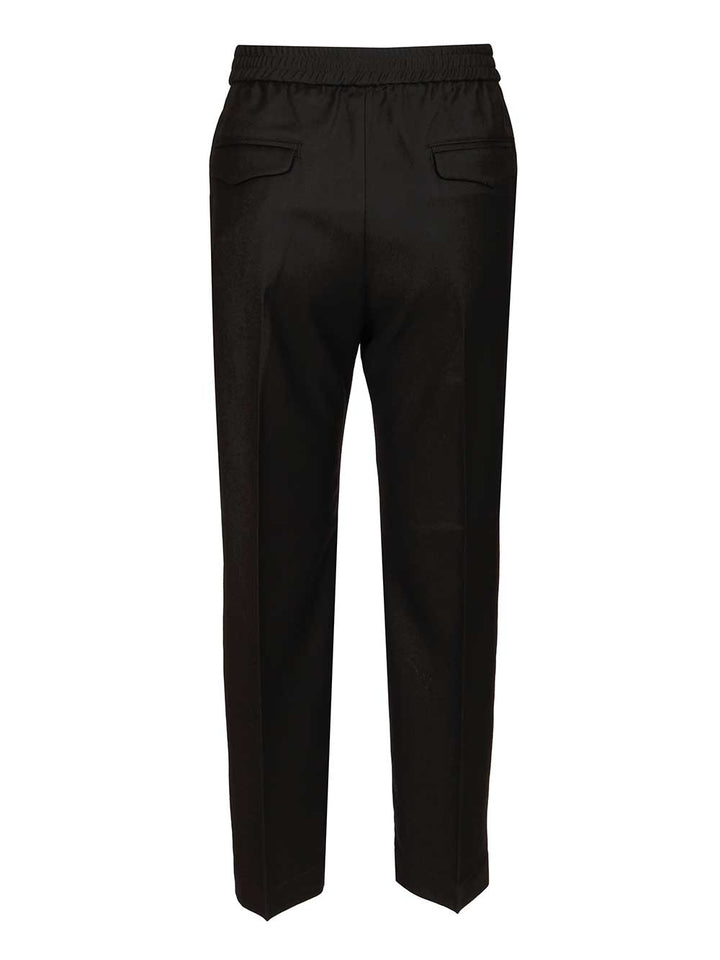 Barena Venezia Alfonso Flan Trousers - Black | 5cf69e21044976a65ea8d7f15799d4ef0bdbfada