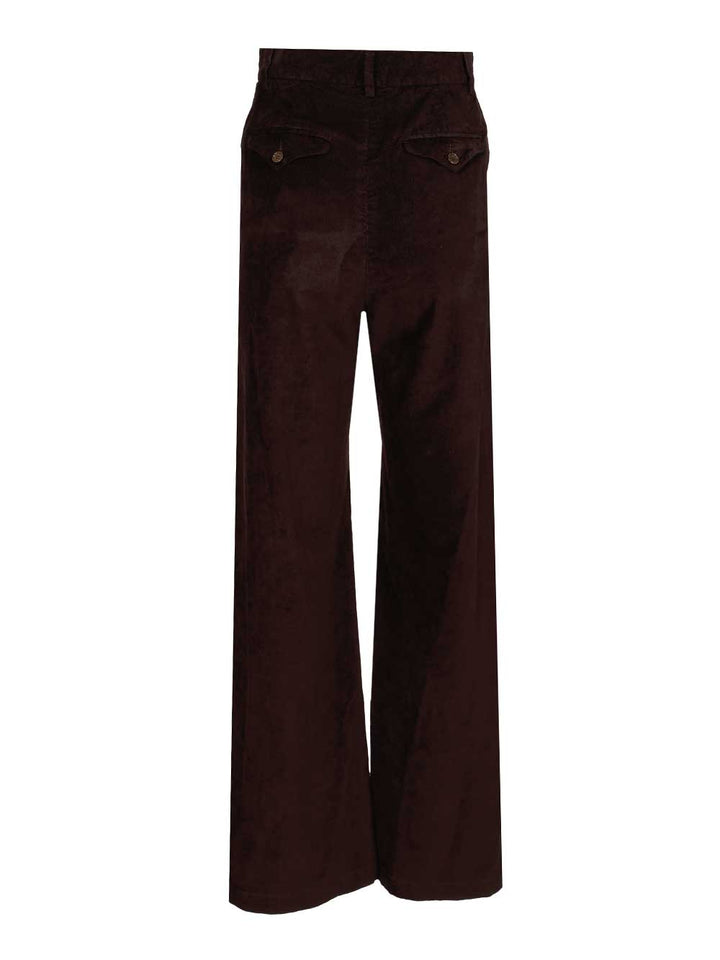 Barena Venezia Nini Sofa Trousers - Brown | 97db669b0dae5c141980cc9a12f85468c50e842a