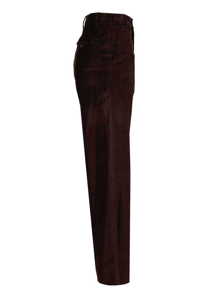 Barena Venezia Nini Sofa Trousers - Brown | 249c56ae20d813cf15791075e0760c98a8633502