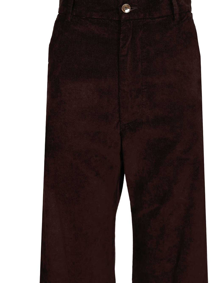 Barena Venezia Nini Sofa Trousers - Brown | 81f60e9e6f09065bffd09883864705b6873edc10