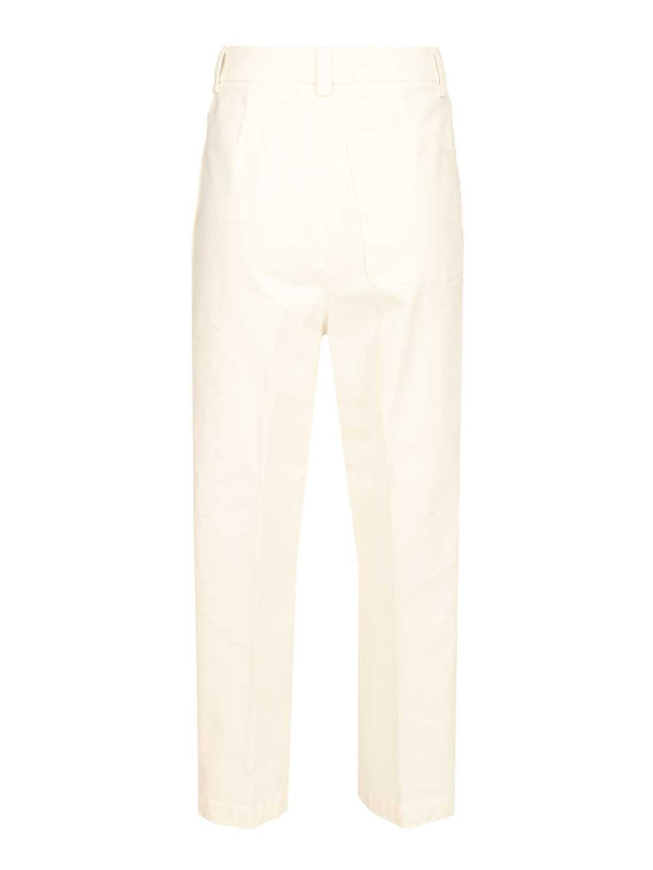Barena Venezia Roxanne Traverso Trousers - White | e7313f6921dba1c95e6e287e662ee41e9c22cb79