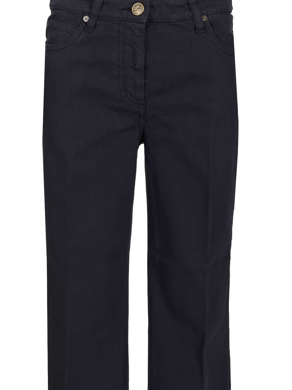 Etro Classic Trousers - Blue | b13094ed54767543babdc878b85656b42683f439