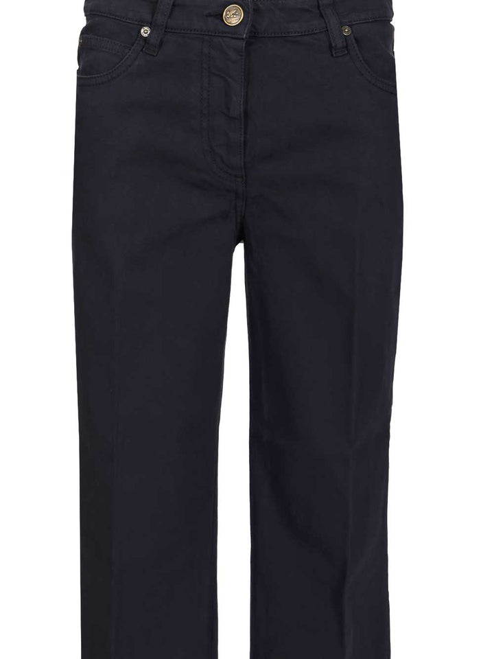 Etro Classic Trousers - Blue | b13094ed54767543babdc878b85656b42683f439