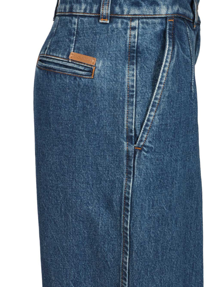 Dolce & Gabbana Pantalone Gamba Ampia Jeans - Blue | c6e8a73a5e53f59cd8c9f0111eab1fde6a8f6fce