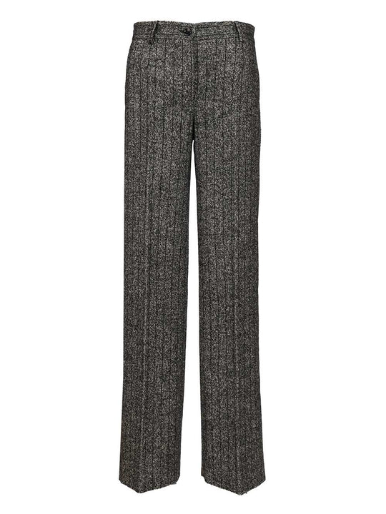 Striped Trousers Grey