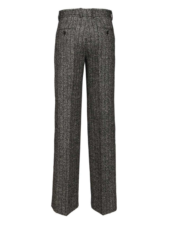 Dolce & Gabbana Striped Trousers - Grey | c16b003b1ada60756241a190ebacac1397ff94e7
