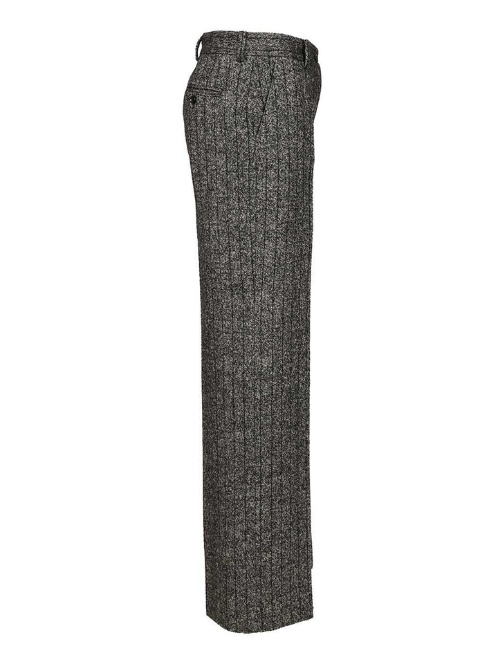 Dolce & Gabbana Striped Trousers - Grey | b4301eabd99589a2ff781266af8dc8e5515a087a