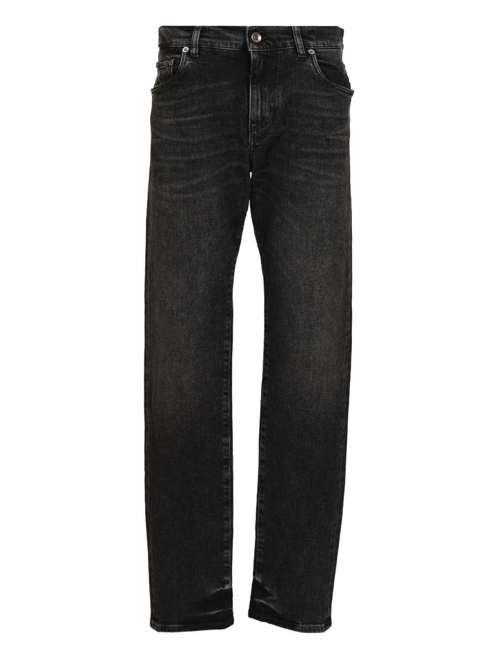 Dolce & Gabbana Slim-Fit Five-Pocket Jeans - Black | fd3bd2fd5ea3674d25ef3ff13f299c745df58691