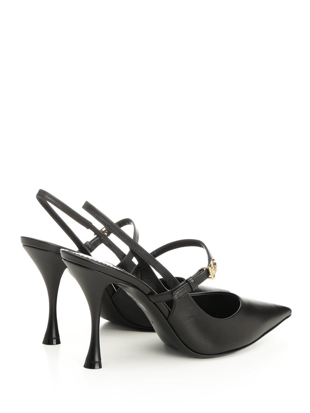 Dolce & Gabbana Goatskin Slingback Pumps - Black | 43167ab5ac68ebd7b9cede0cfb100f431319c590