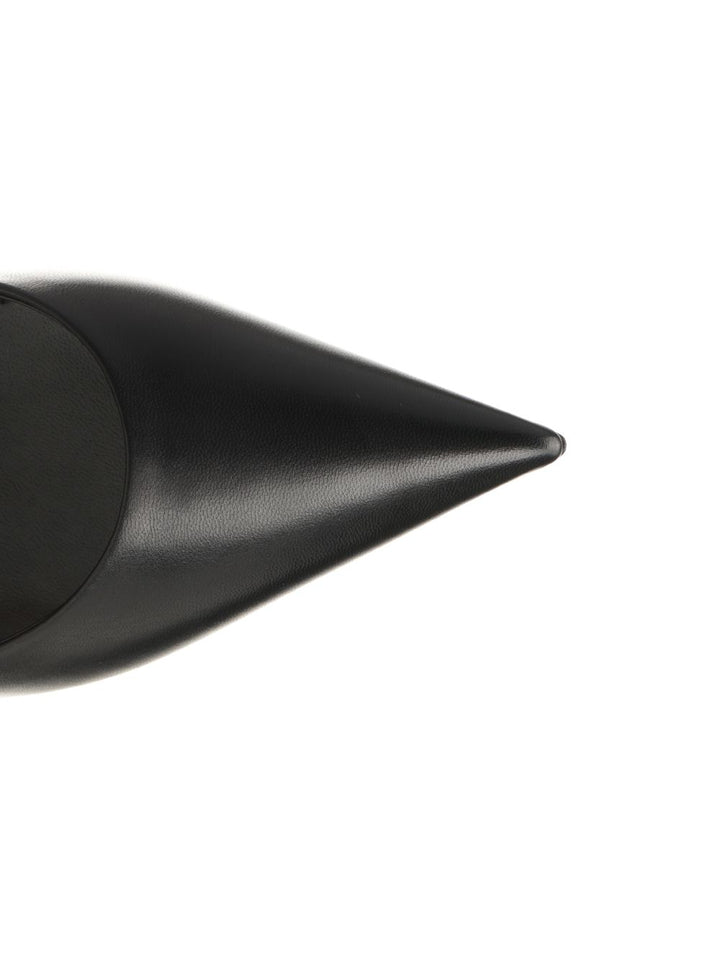 Dolce & Gabbana Goatskin Slingback Pumps - Black | f944fdb852eb6649ce38fb351dd99b0261fc487d