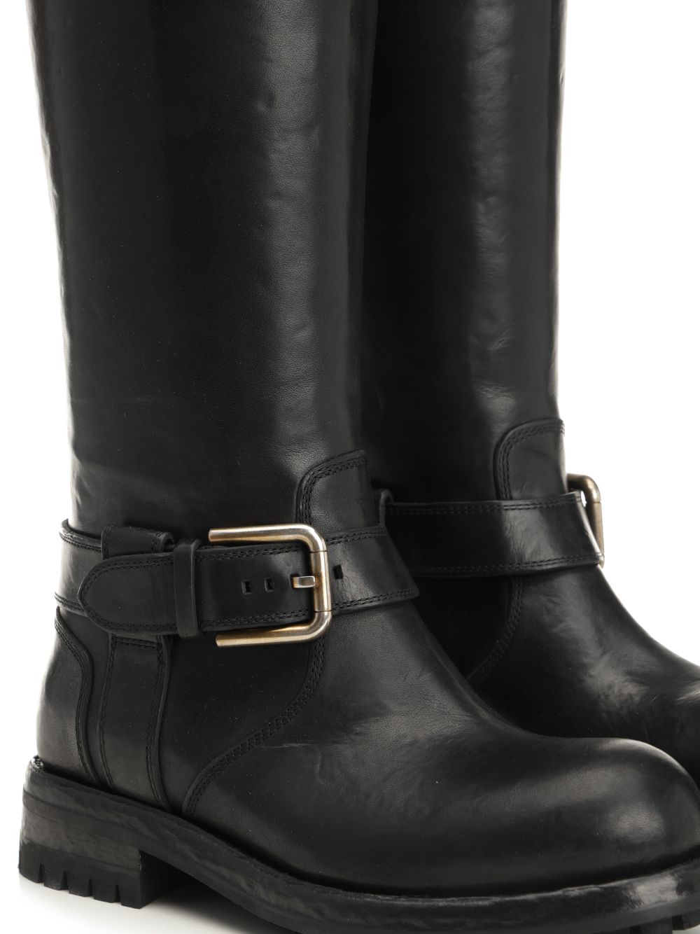 Dolce & Gabbana Biker Boot Boots - Black | 325f410851d8127490ce92f5d79b4705508cbeef
