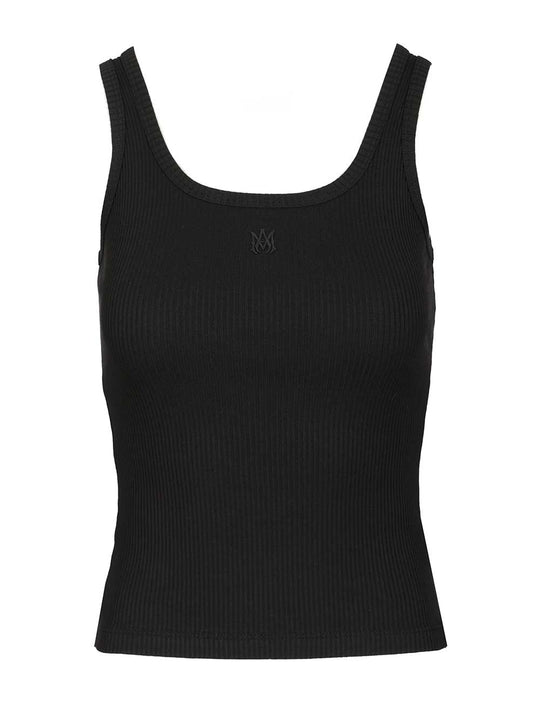 Stretch Tank Tops Black
