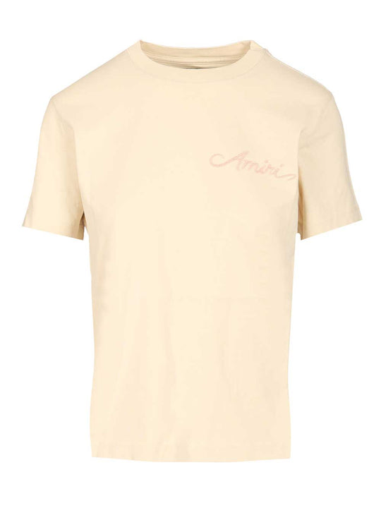 Bleach Bandana Patch T-Shirt Beige