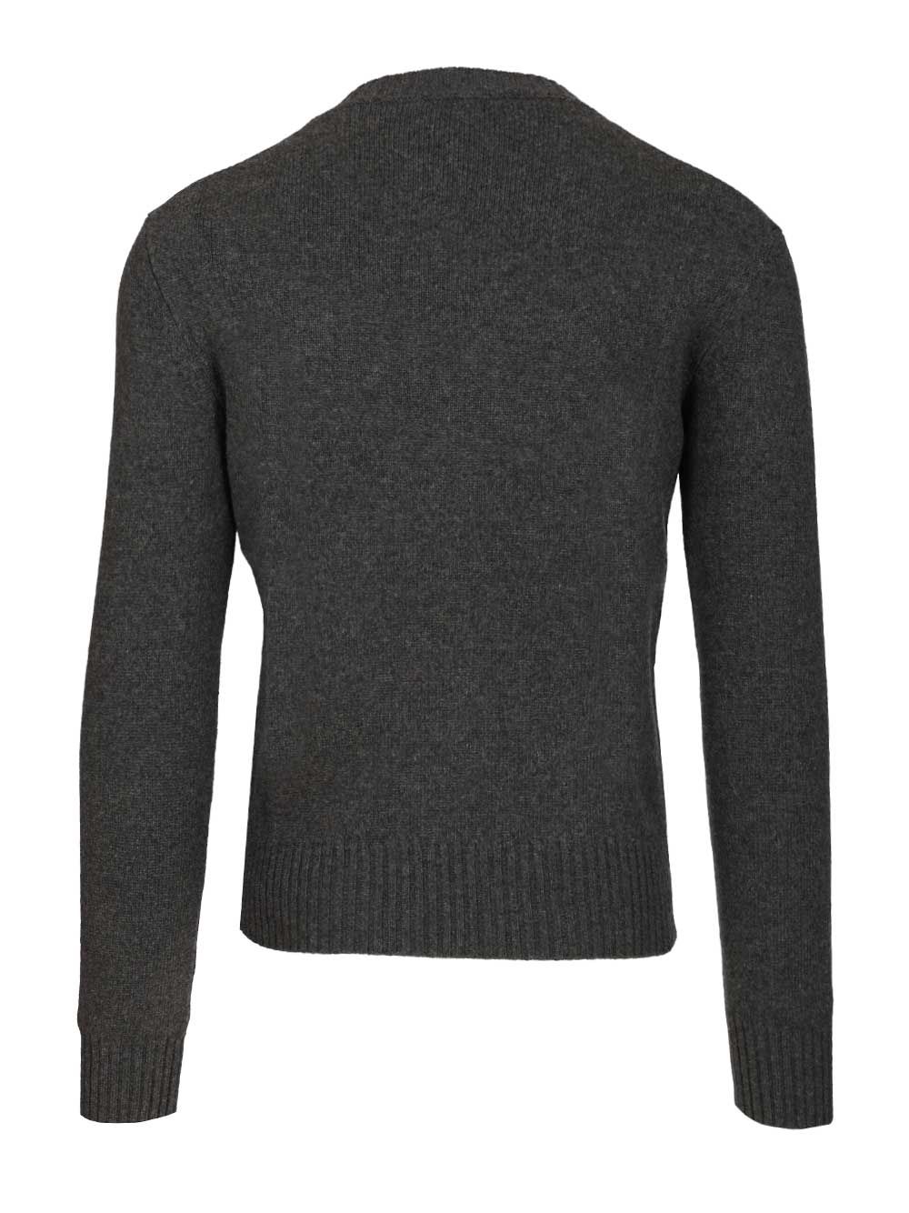Ami Ami De Coeur Sweater Knitwear - Black | c5fd56e1331531fff4837028392cfc14fa3141c7
