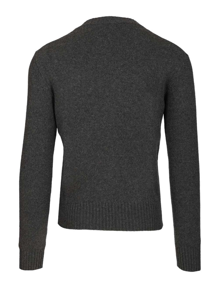 Ami Ami De Coeur Sweater Knitwear - Black | b7b42c827204ca9309e2696f563d8dccd9462105