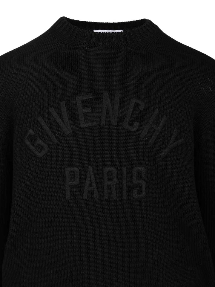 Givenchy Givenchy Paris Knitwear - Black | 474c4e680a36945eb4ca3a04af4a2aded835b5cf