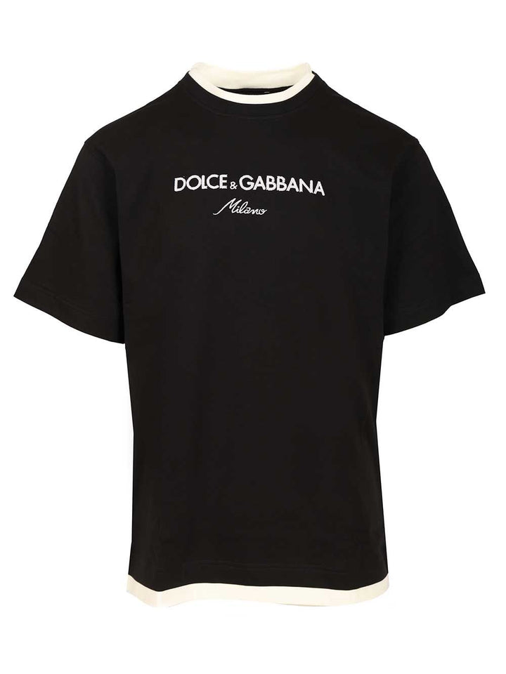 Dolce & Gabbana Dolce&Gabbana T-Shirt - Black | 758c9bbe47d280e199c91711f13c34e087cf9b72