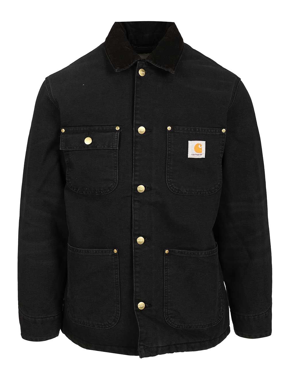 Carhartt Wip Og Chore Coat Jackets - Black | f18d179af84592750831675ae79b00a687a02f5c