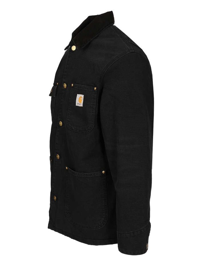 Carhartt Wip Og Chore Coat Jackets - Black | f211bca6ec84b03fb8d3f57bd08d4fd0a125a177