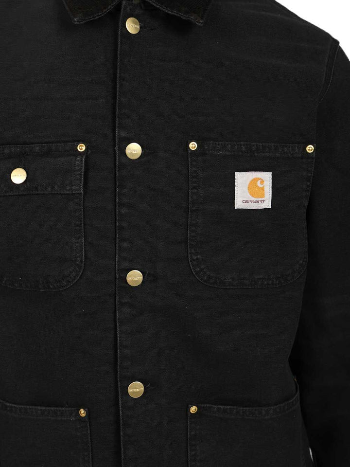 Carhartt Wip Og Chore Coat Jackets - Black | 225faf17944c2ac6a7a62e746b79e1944bef0c6c