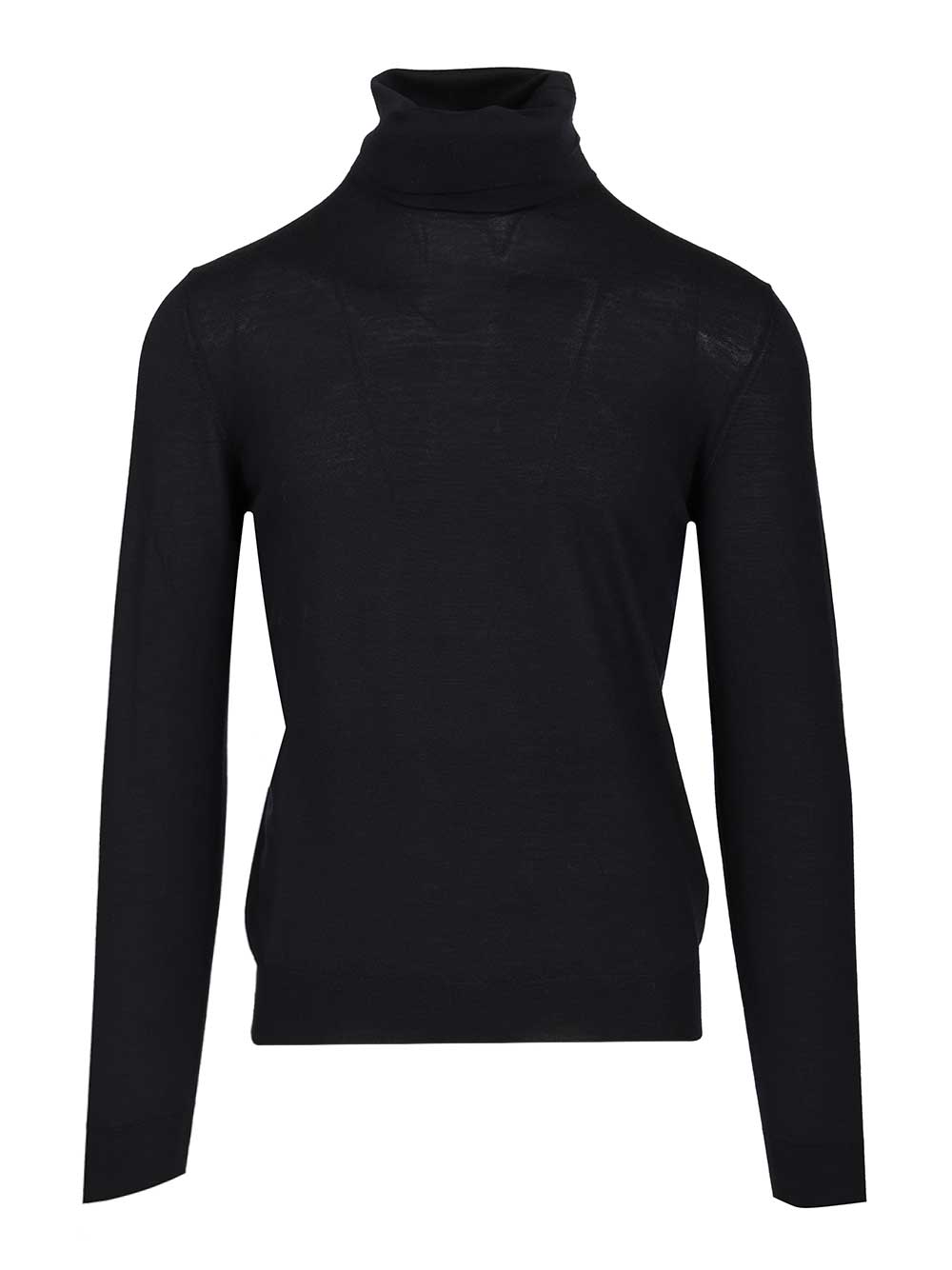 Mauro Ottaviani Wool Turtleneck Knitwear - Blue | f89b7b6a85464047eeb7720e8e8b7114aa5673a5