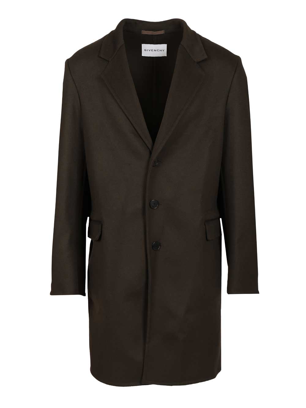 Givenchy Wool And Cashmere Coat Coats - Green | aaf4eccd03538252fba079e6b301b28cefe5e93e