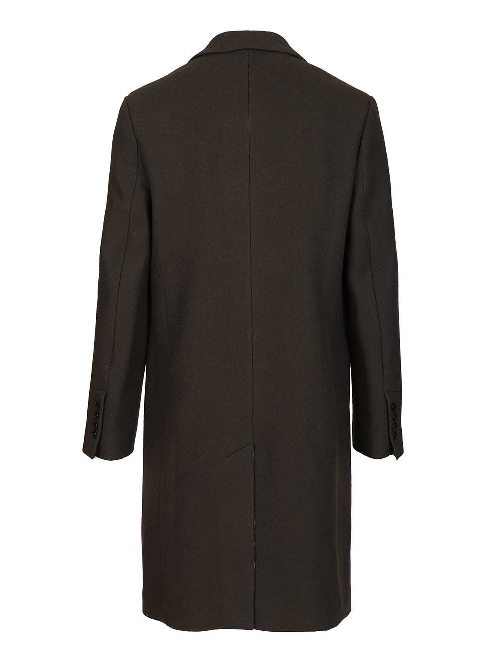 Ami Wool Coat Coats - Grey | 6cb2e568f4c4fc06ea2fdcbab5b9252922fbfbd4