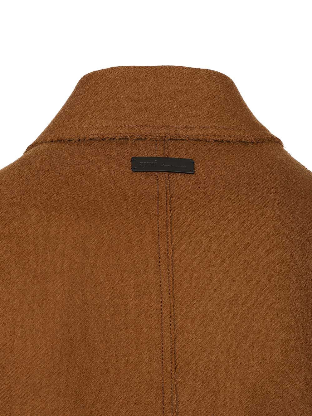Ami Belted Raincoat Coats - Brown | 24eb8428ae86316d495cab1f34cf817a3e464d6a