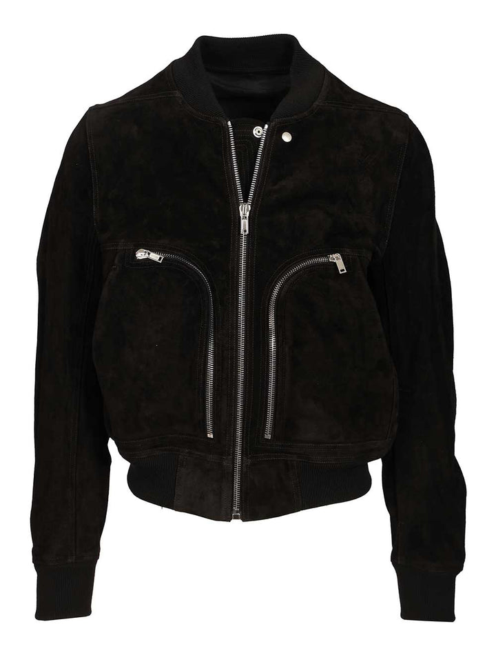 Rick Owens Bauhaus Flight Jackets - Black | 4064066a0066c46bc548bdcb12bbe0e9be56c963