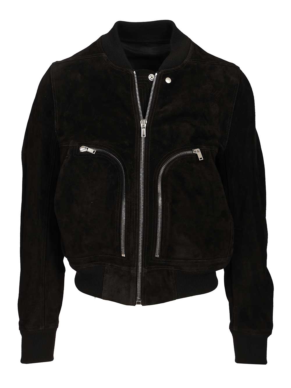 Rick Owens Bauhaus Flight Jackets - Black | 4064066a0066c46bc548bdcb12bbe0e9be56c963