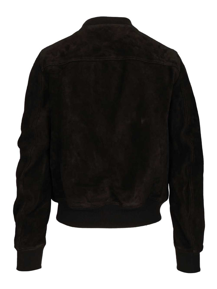 Rick Owens Bauhaus Flight Jackets - Black | b0c01de33fe4edab4bfbb97bfd2d12b04f7d76ba