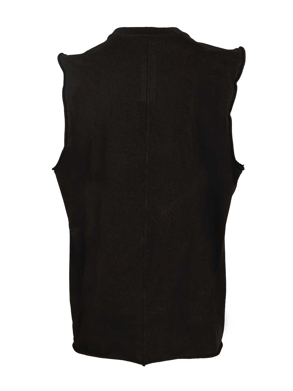 Rick Owens Jumbo Sleeveless T-Shirt - Black | cee8251481832a962e2890ce7c063f19fce56d1a