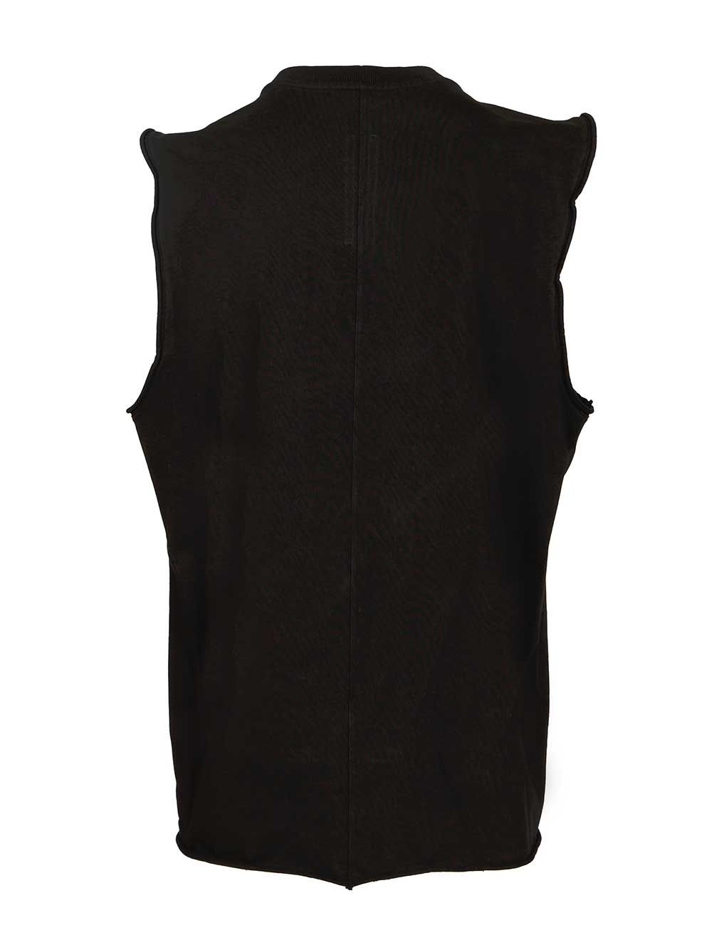 Rick Owens Jumbo Sleeveless T-Shirt - Black | 20fc0b9c49fd3c64d08dcfbca90705becd2c7fac