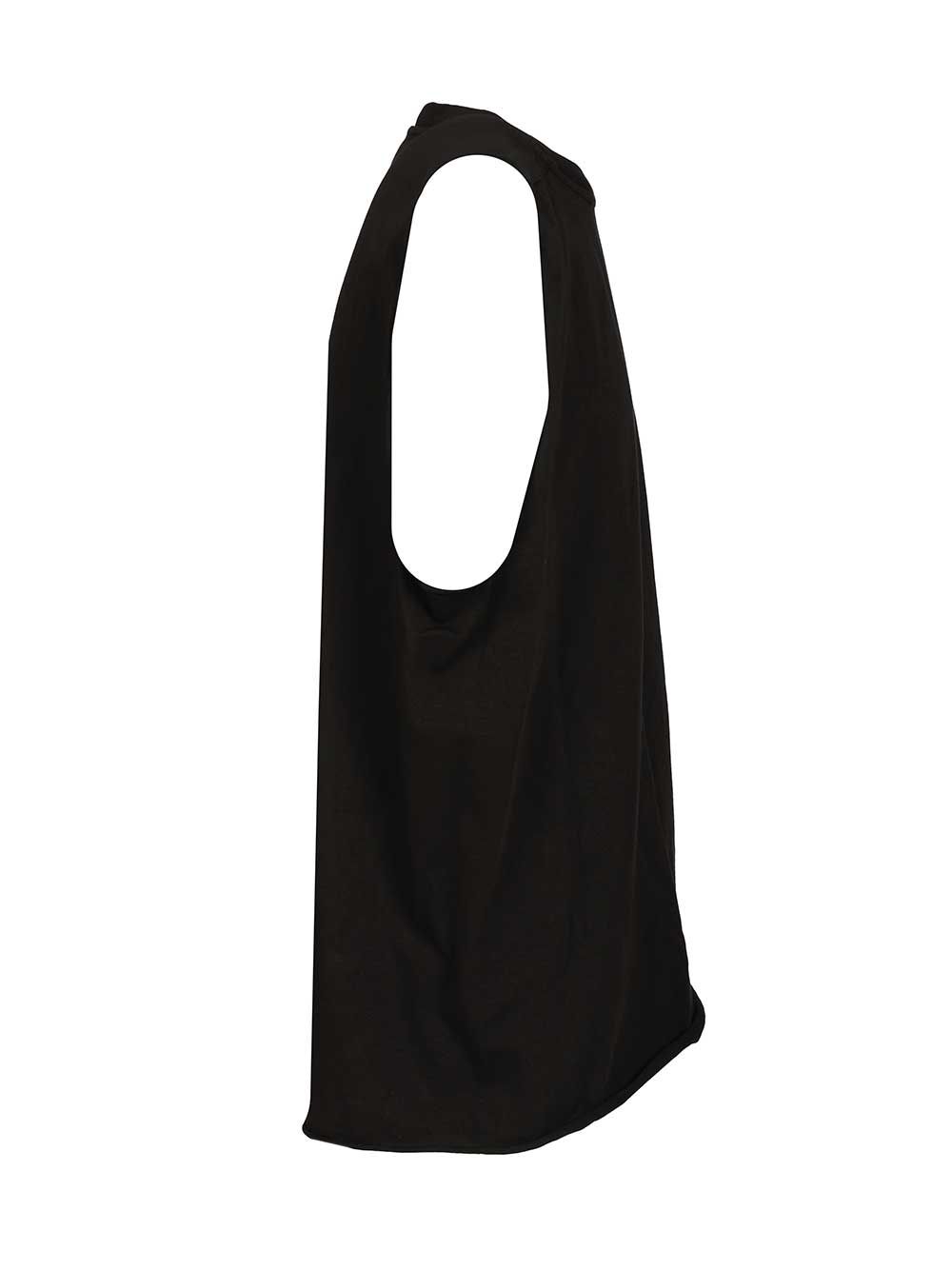 Rick Owens Jumbo Sleeveless T-Shirt - Black | dfcc34e04657aca6ad5e90d92dddf8281f4d6bc9