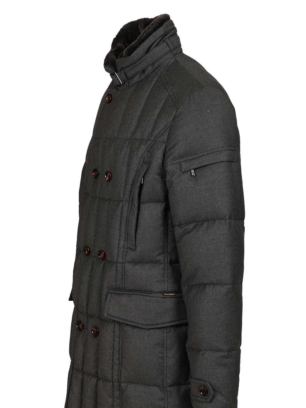 Moorer Morris Coats - Grey | d383bf7170f80bece48641bf84ee37db9c4d7917