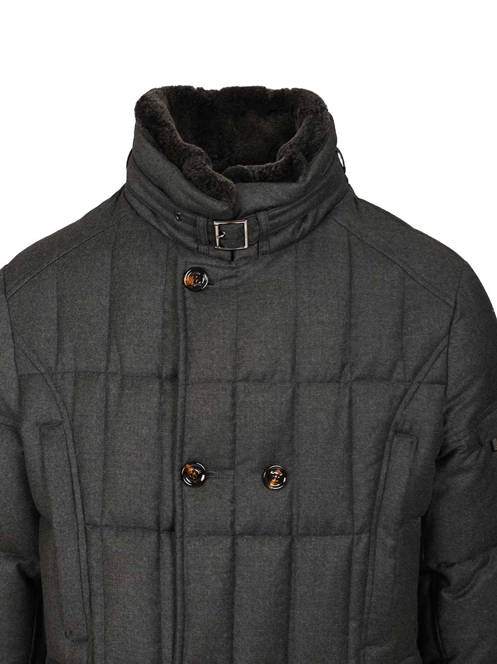 Moorer Morris Coats - Grey | 7011ab090ebc765172a8e99f68ea90a0a25667b1