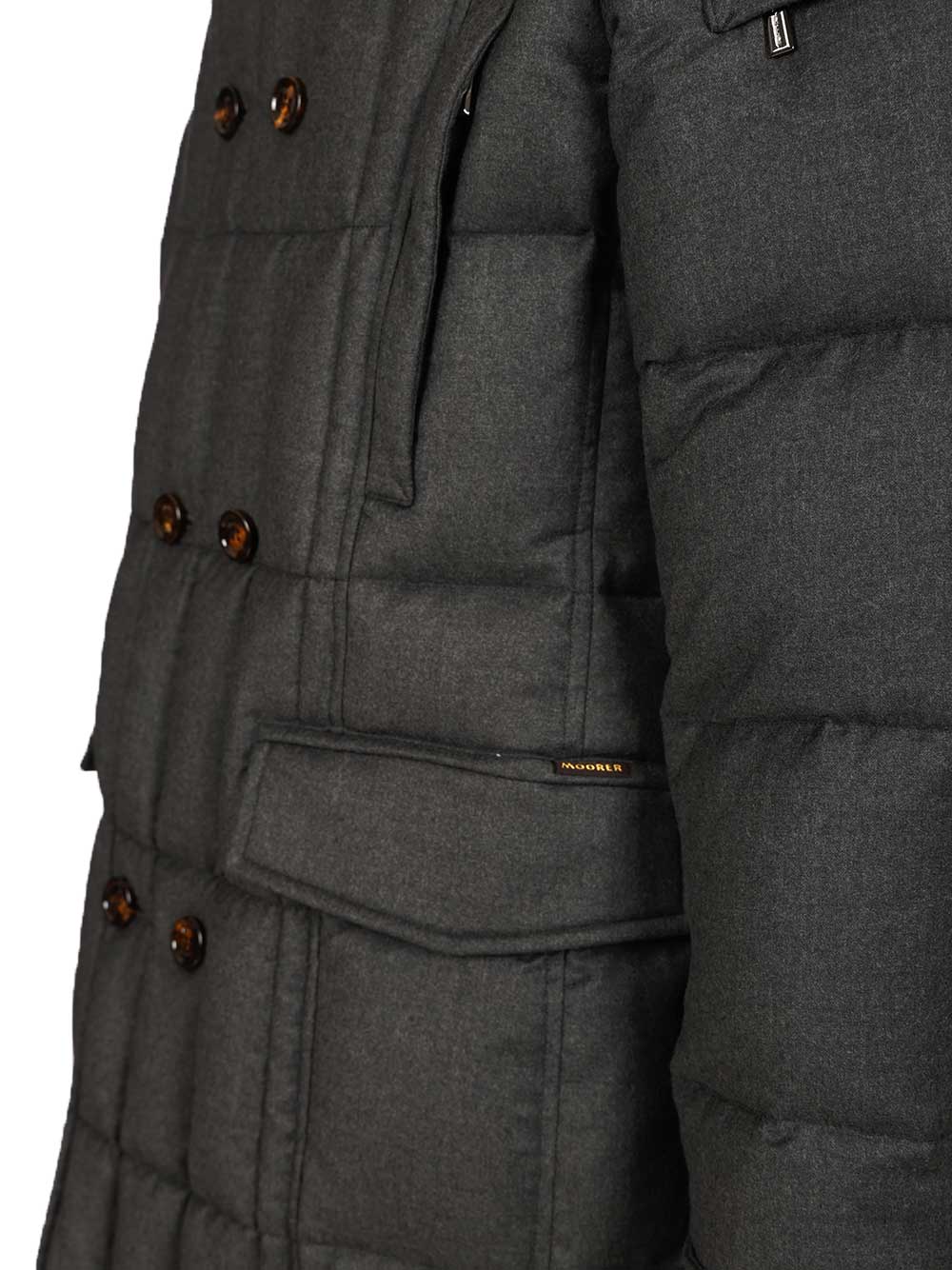 Moorer Morris Coats - Grey | 0000e3af2a77a3fa184883f82468770e080f7f12