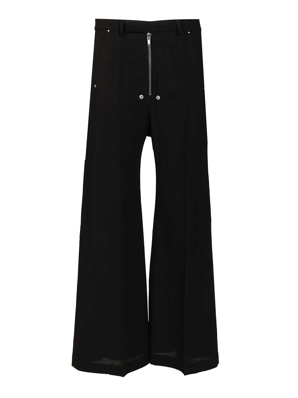 Rick Owens Zip-Fly Button Trousers - Black | e700c72653d2cfd7f51b8d0cc5338ec21ae836d6