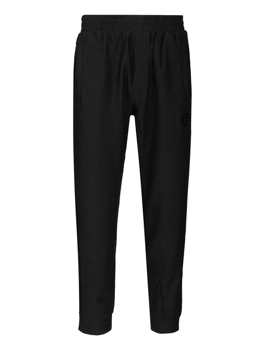 Technical Gaufré Trousers Black