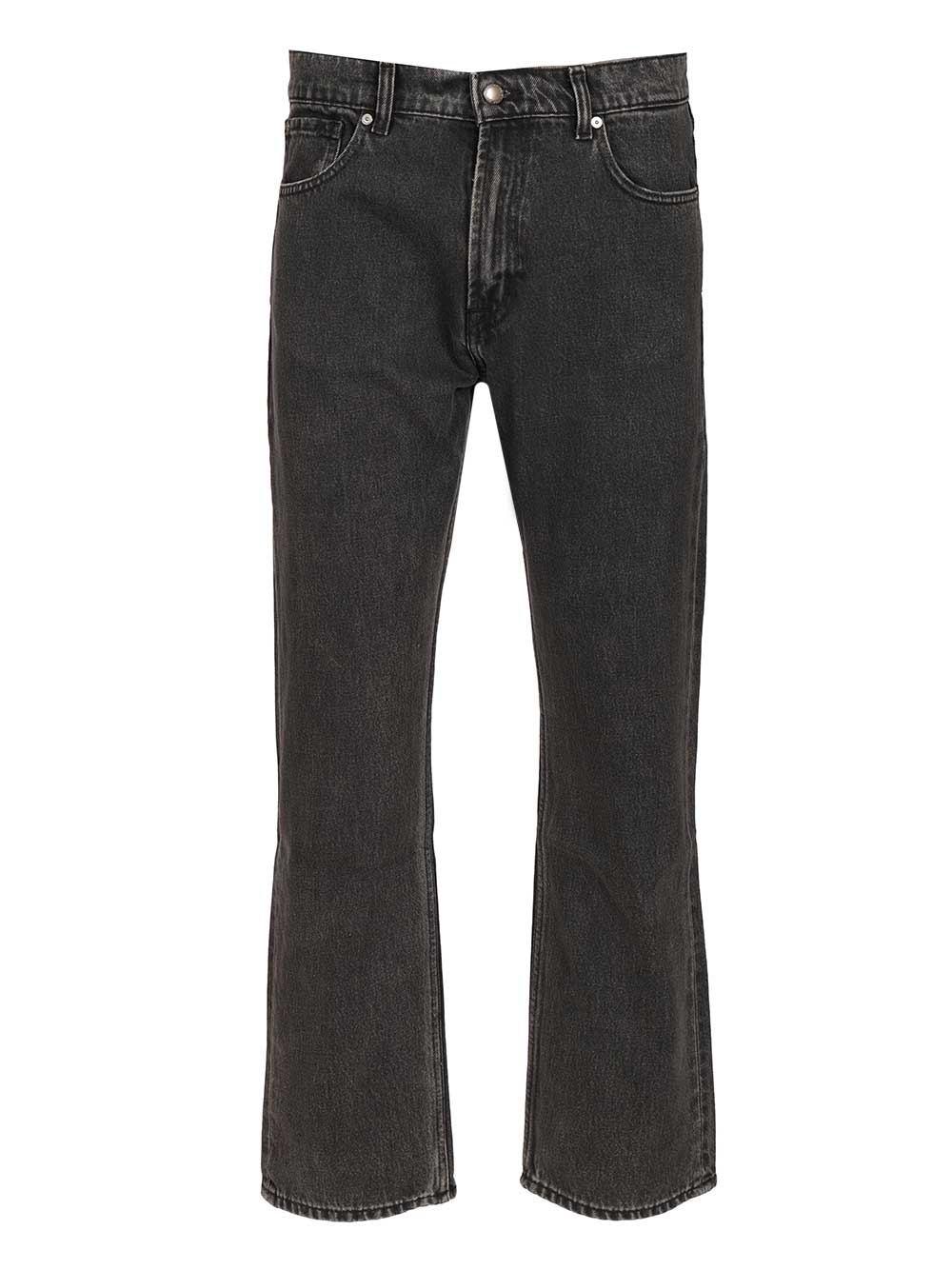 7 For All Mankind Straight Fit Jeans - Black | ae7e5bccc114cb63043d9050b34d8025874d02b9