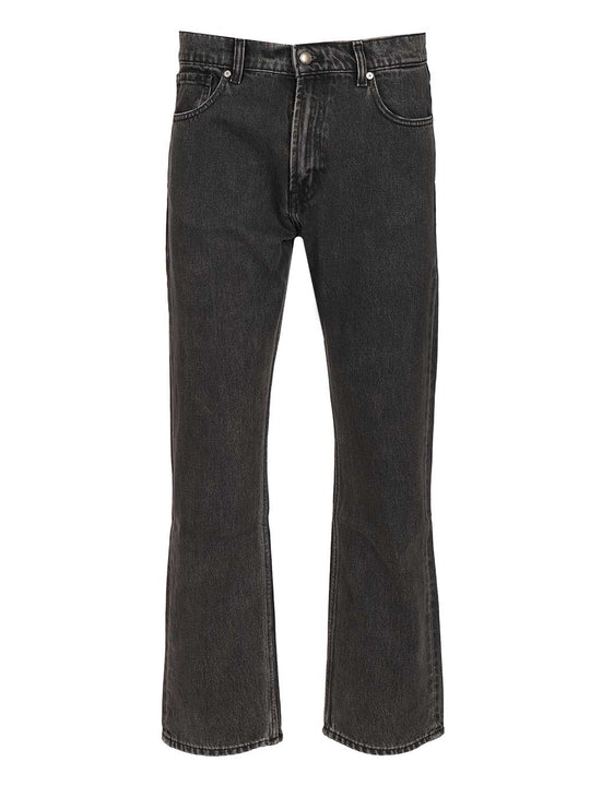 Straight Fit Jeans Black