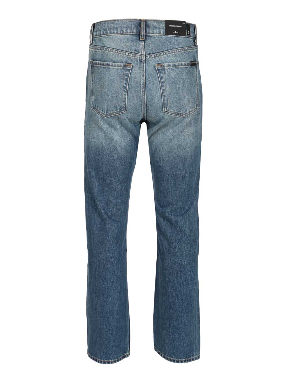 7 For All Mankind Straight Fit Jeans - Blue | 3cfcdc81c22e99404e2eed21dbf5ce156d64c5de