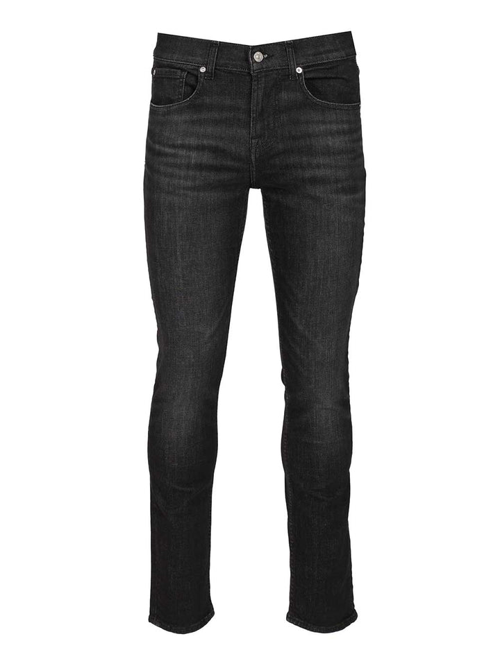 7 For All Mankind Skinny Jeans - Black | 50e5587ec7a902732b325bf0c42d01182443e29f