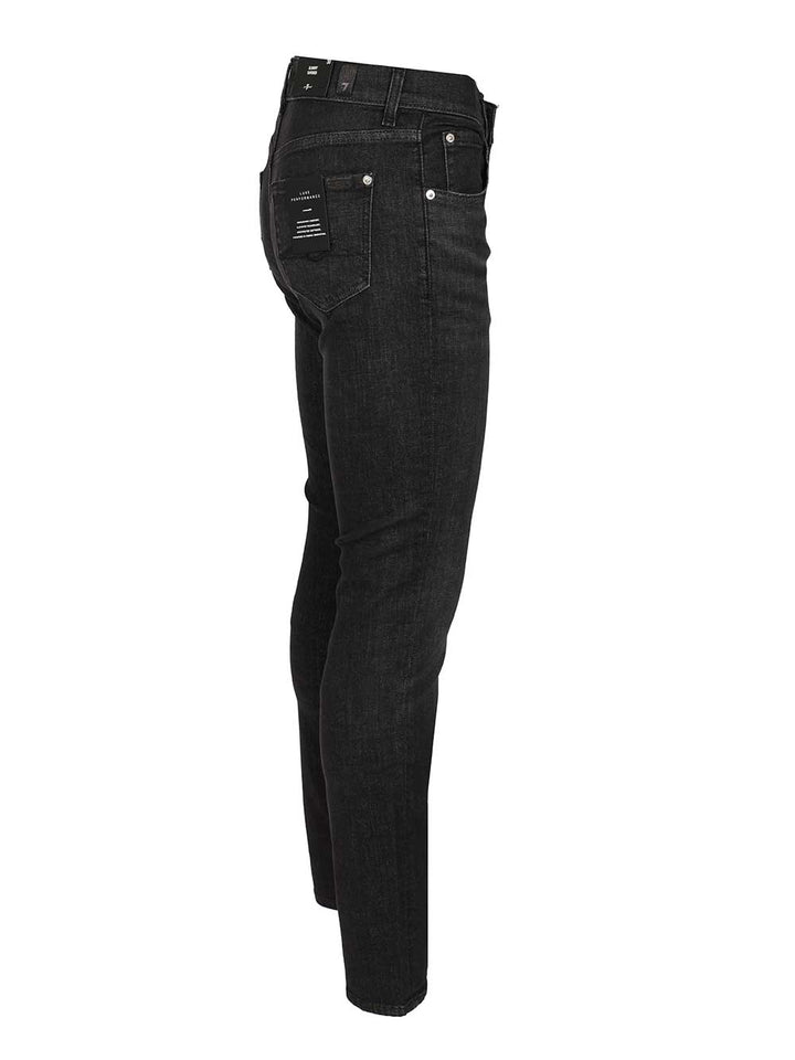 7 For All Mankind Skinny Jeans - Black | 73b40798b7d315a2eda03c85a387c8879458bf8b