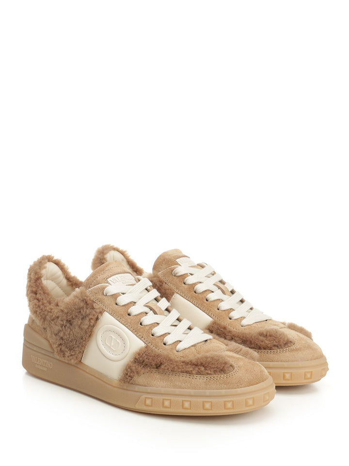Valentino Garavani Upvillage Sneaker Sneakers - Beige | 555abd426185006a83d2a4b2758b2551b2d540de