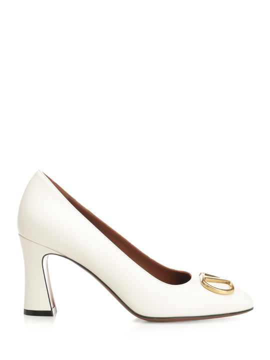 Pump Vlogo Signature Pumps White
